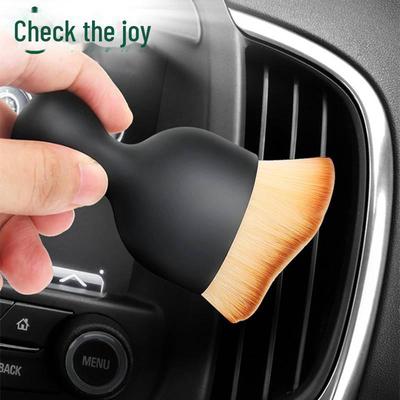 Мягкий набор инструментов для чистки салона автомобиля: Щетка для мытья автомобиля, щетка для удаления пыли, щетка для чистки щелей, очиститель розеток переменного тока.