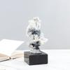 Европейская Креативная Абстрактная Скульптура Скала из Смолы Арт Декор Гостиная Спальня Кабинет Мягкие Домашние Аксессуары