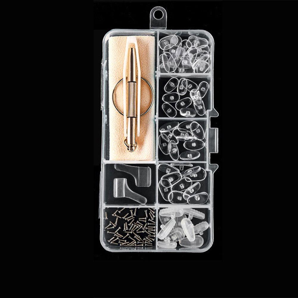Replaceable Precision Screw Sets Antiskid Glasses Repair Tools Eyeglass Repair Kit Household