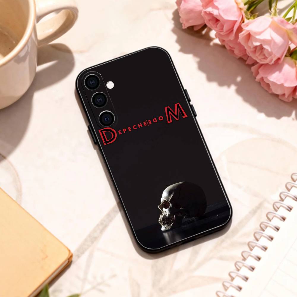 B-Band Depeches M-Modes Чехол для телефона для Samsung Galaxy A73,A72,A71,A70,A53,A52,A51,Другие Мягкий черный корпус