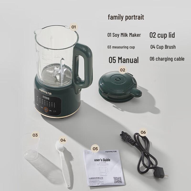 Joyoung 1.2L Multifunction Soy Milk Maker & Food Processor CN plug (adapter included)