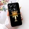 Чехол для телефона Motorola Signature 2026 с буквой Crown Для Motorola Signature XT2603-2 Черный Силиконовый Мягкие Чехлы Бамперы