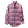 RRL 90s Old Red 3 Star Initial Tag Long Sleeve Check Shirt Men's Used
