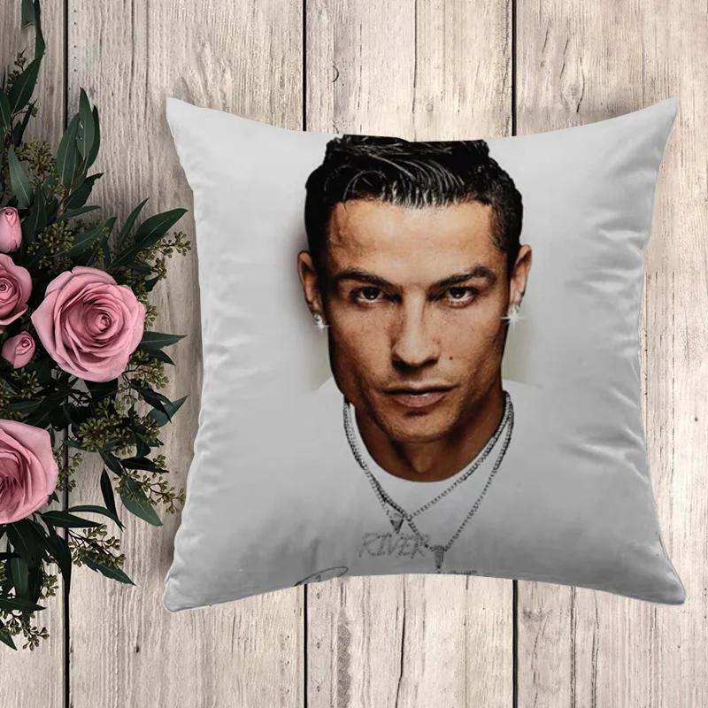 Дакимакура Cr7 Месси Декоративные Наволочки Чехол для Подушки Роскошный Чехол для Подушки Наволочка Декор для Дивана Машины Спальни Свадебный Подарок