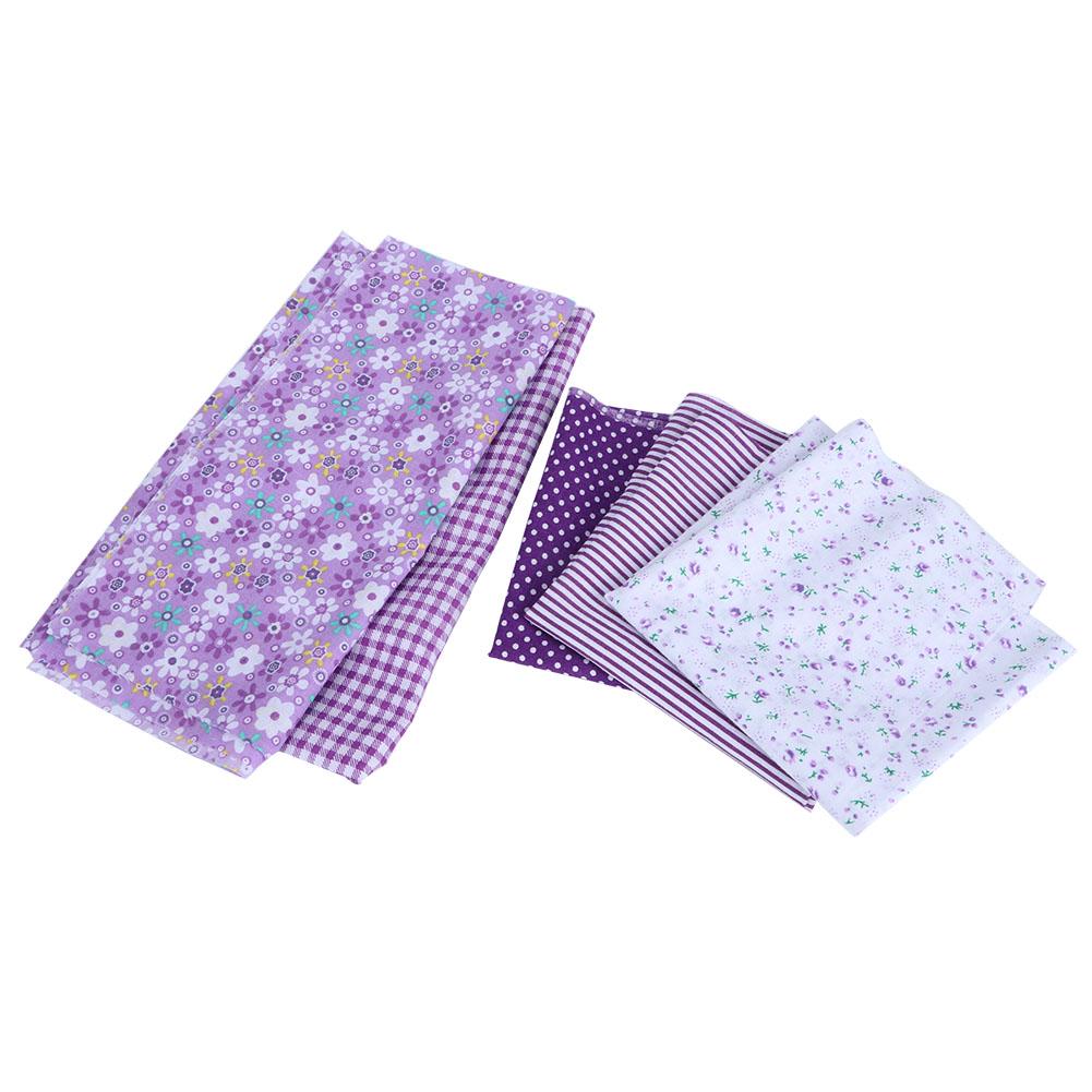 5 шт. 50 см x 50 см DIY Handcraft Хлопковая Ткань Набивная Ткань Лоскутное Искусство Шитье Рукоделие