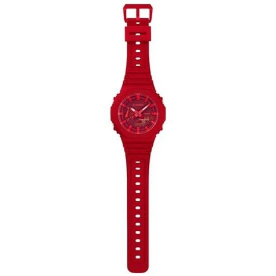 Casio wristwatch G-Shock domestic genuine product carbon core guard GA-2100-4AJF mens red