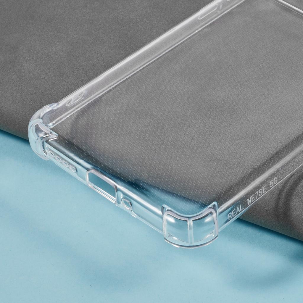 Для Realme Neo7 SE 5G Чехол для телефона Усиленные четыре угла Защита от падений Прозрачная ТПУ накладка