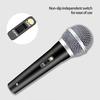1 Комплект Аудио Микрофон Высокая Чувствительность Вокальная Музыка Plug And Play Низкая Задержка Динамический Сценическое Шоу Высокая Точность Интеллектуальный Шум