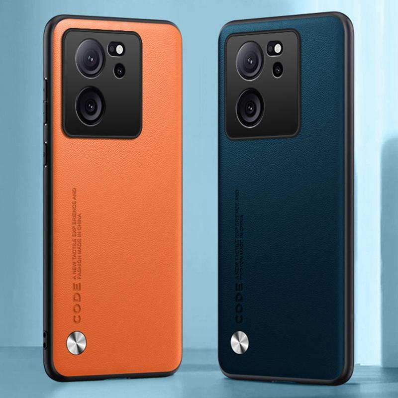 Обычный чехол из искусственной кожи для Xiaomi Mi 13T Pro 13 T, задняя крышка, матовый силиконовый противоударный чехол с мягкой кромкой, полная защита для телефона Xiaomi Mi 11T 12T Pro