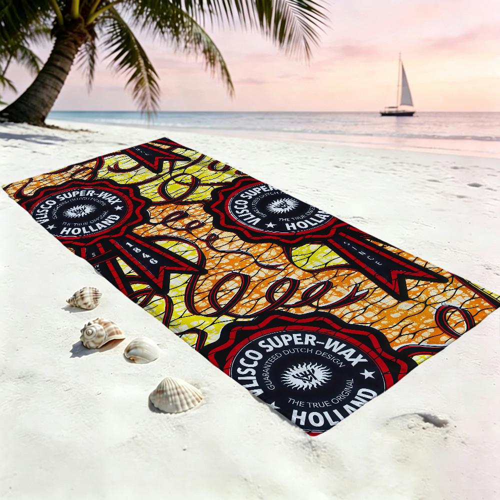 V-Vlisco Logo Cute Towel Beach Quick Dry Soft Pool Towels Gift for Travel Gym Shower Camping Sports