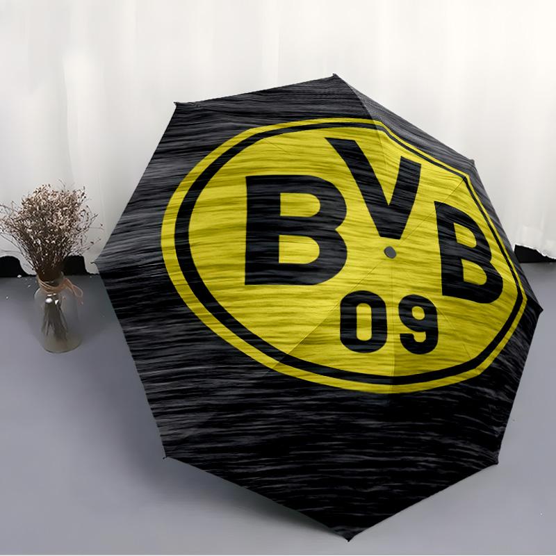 1pc B-BVB Umbrella, Sun Protection, And UV Shielding. It Has Eight Sturdy Ribs for Outdoor Use And Perfect As a Holiday Gift