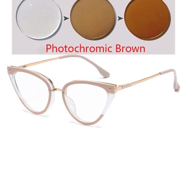 Зеленая оправа, анти-синий свет, кошачий глаз, очки по рецепту с цилиндром, Tr90, близорукие очки для женщин, от 0 до 0,5, 0,75 до -6