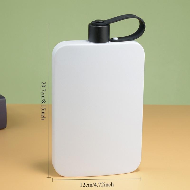 1 шт. 500 мл 304 нержавеющая сталь утолщенная портативная маленькая фляга для вина персонализированная уличная большая емкость плоская бутылка для воды для мужчин и женщин
