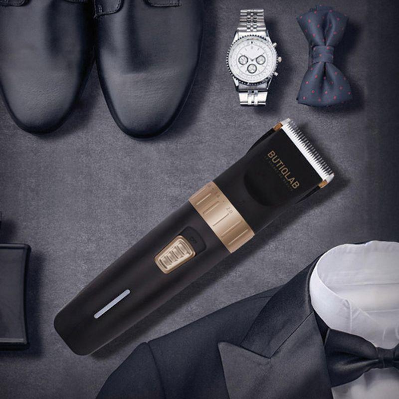 Beauty Crab Титановый Домашний Салонный Машинка для стрижки волос Профессиональная Машинка для стрижки (Черно-белый)