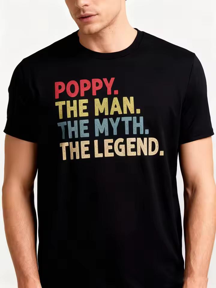 A Fun and Unique Gift for Grandfathers Men's T Shirt Cotton Tee Women Summer Novelty Oversize Casual Horror Meme Loose Clothing