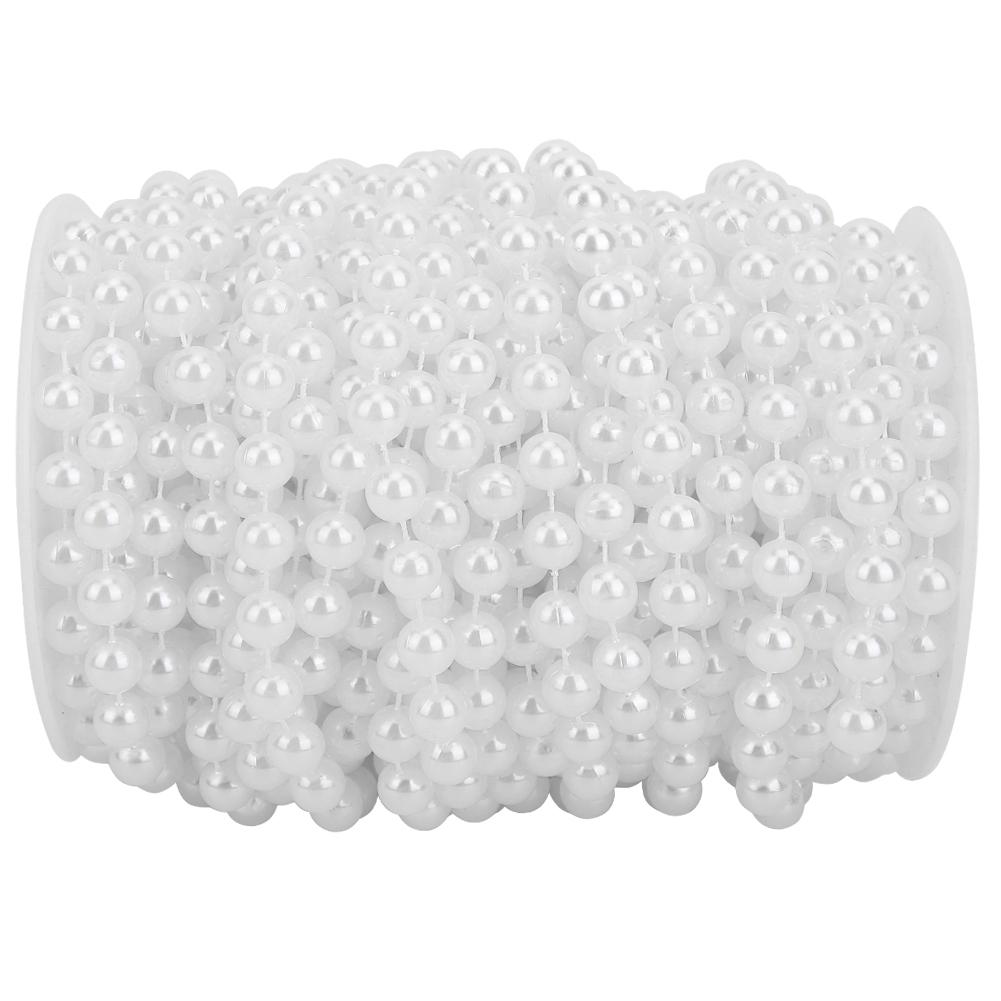 10mm Prl Bd String 20m ABS Faux Prl Bd Clothing Accessories for   Doors Decoration