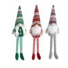 Faceless Style Knitted Gnome Doll 40cm Length Christmas Gnome Decor  New Year Celebration