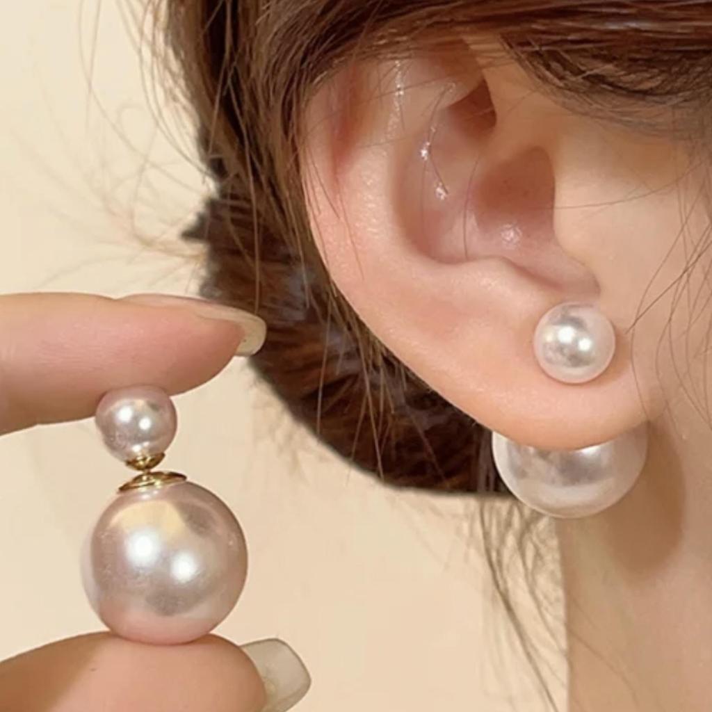 «Женские серьги с жемчугом из стерлингового серебра — роскошный дизайн в стиле ретро-китайского кино»