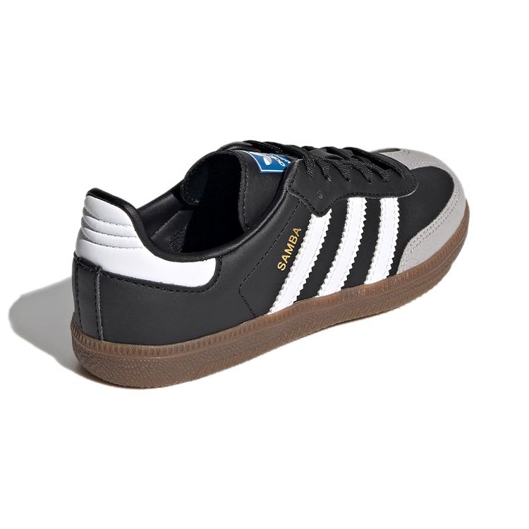 adidas Samba OG J 'Черный Белый Жевательная Резинка' GZ8349