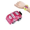 RC Mini Car Pocket Racer Remote Control Cute Cartoon Kid Toys Gravity Sensor Watch Small Electric Dual-CTRL Vehicle USB Recharge