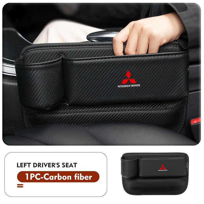 cxdjmy1 For Mitsubishi Car Seat Gap Water Cup Phone Keys Organizer Storage Holder Outlander Pajero Sport Lancer EX ASX L200 Eclipse