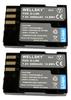 WELLSKY Compatible with Genuine Displays Remaining Battery and Works Just Like Compatible with Pentax Mark Mark III and D-Li90P D-Li90 (2-Pack)