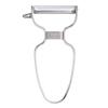 Kai Corporation KAI Easy To Hold Handle Shape Stainless Steel Peeler Peeler with Potato Bud Remover Dishwasher Safe KAI KITCHEN Silver DH8009