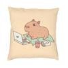 Capybara Cushion Cover Sofa Home Decorative Square Throw Pillow Cover x