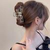 Fashion Metal Bow Hair Claw Clips For Women Girls Clamps Korea Geometric Hair Crab Hairpins Hairgrips Headwear Hair Accessories