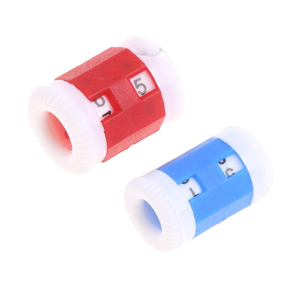 2 шт. Пластиковые спицы для счётчика рядов Pride 2 размера, новые