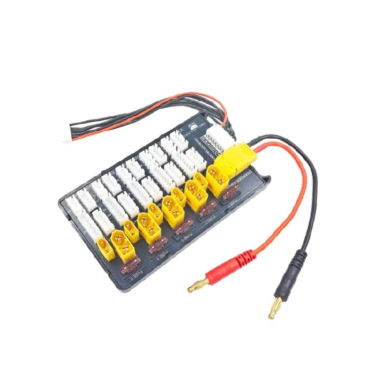 Зарядная плата для моделей дронов RCs, два порта XT60 XT30, 5 групп аккумуляторов, параллельные зарядные устройства 2S 6S