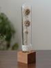 Wabi-Sabi Style Xian Porcelain Test Tube Rack: Retro Gift for Dried and Preserved Flowers, Plant Specimen Display