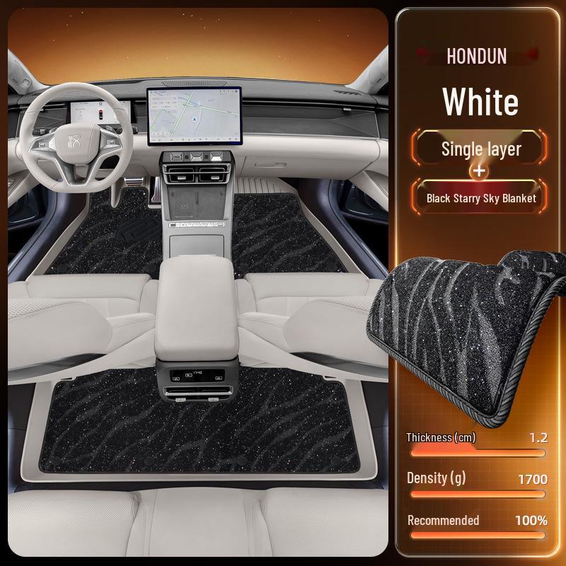 Коврики BYD Han L для TPEDM/EV25: Новые аксессуары для интерьера автомобиля для водителя и пассажира