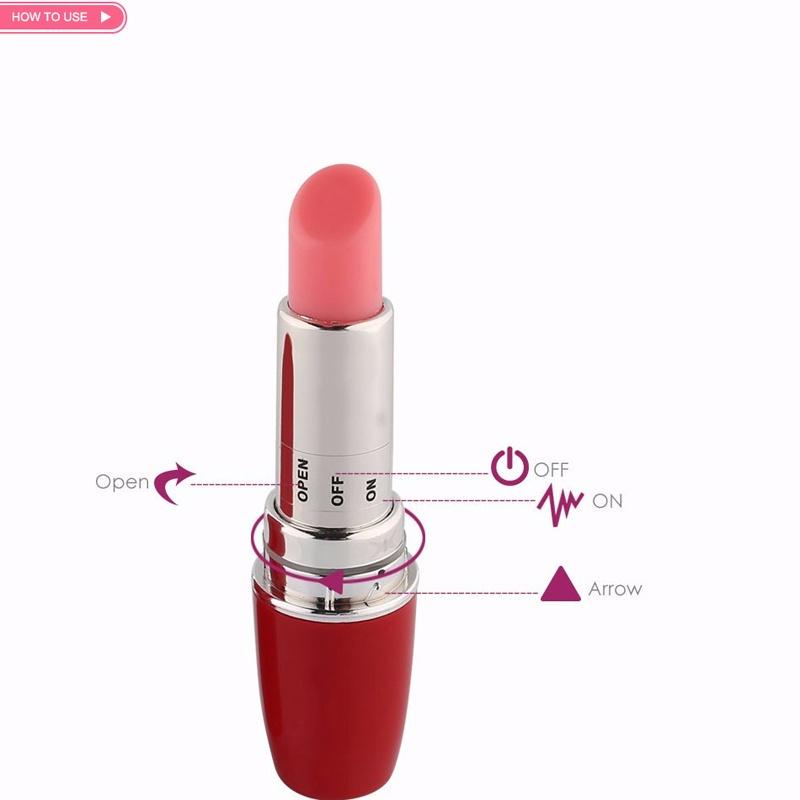 Мини G Spot Beginners Lipsticks Vibrator Women Mini Bullet Vibrator Lipstick Massager Sex Toy