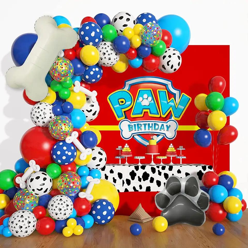 Wedding Birthday Baby Shower Gender Reveal Decorations Dusty Blue White Balloon Arch Garland Kit