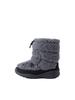 K Nuptse Bootie VII Смешанный размер 15 Флис, Угольный/TNF Черный,