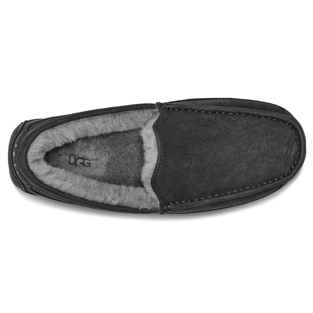 UGG Аскот Матовый Тапочек Черный 1103889-BLK