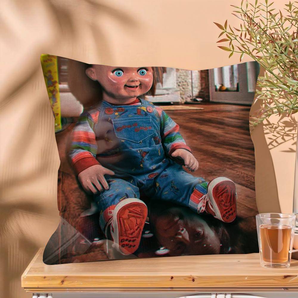 Classic Chucky Horror Movie pillow cover sofa cushion cover home room decoration children gift