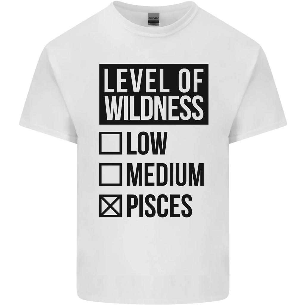Levels of Wildness Pisces Kids T-Shirt Childrens