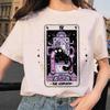 Готическая мистическая футболка женская аниме Y2K забавная футболка женская комическая одежда