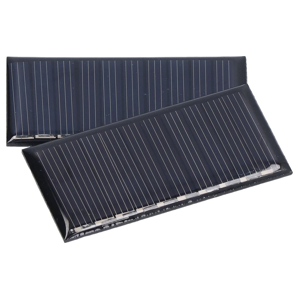 2 шт. Мини солнечные панели 0,25 Вт 5 В портативные мини поликристаллические кремниевые всепогодные прочные широко распространенные