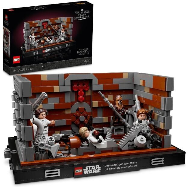 LEGO Star Wars 75339 Диорама: Дробилка отходов на Звезде Смерти