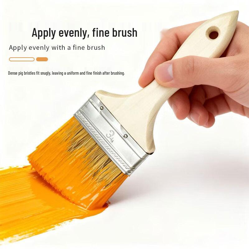 Fuximu Wooden Handle Wool Paint Brush