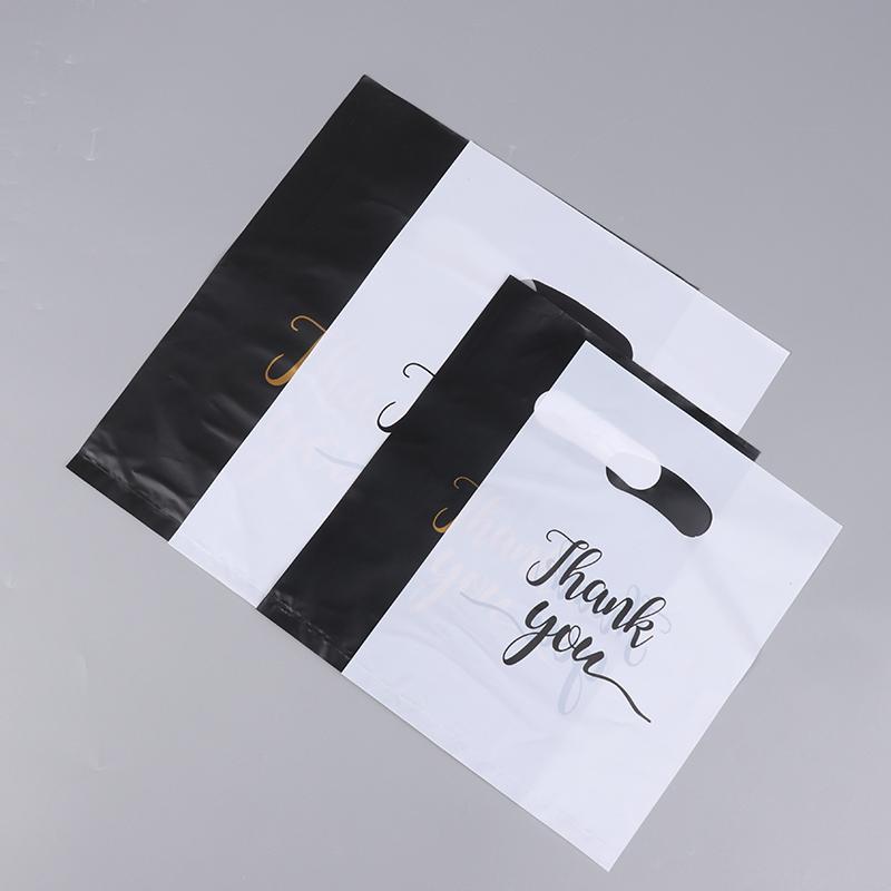 100 шт. Мини Пластиковые Подарочные Пакеты Спасибо Свадебные Пакеты для Конфет Пакеты для Покупок Праздничное Украшение Свадьба День Рождения