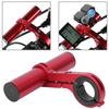 Bike Single Handlebar Extender 10/20/30cm Headlights Bracket Extension Carbon Fiber for Holding GPS Speedometer Phone Holder