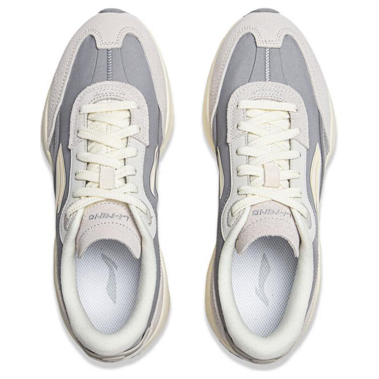 Li Ning Carrying Capacity 2.0 Casual Shoes Women's Low Top Microcrystalline Gray/Stone Gray AGCU280-1