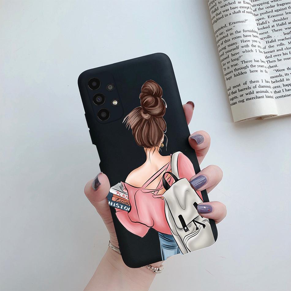 Для чехла Samsung Galaxy A13 A33 A53 A73 5G Красивая Девушка Мягкий Силиконовый Чехол Для Samsung A13 4G A 13 A135F GalaxyA13 Funda Чехол