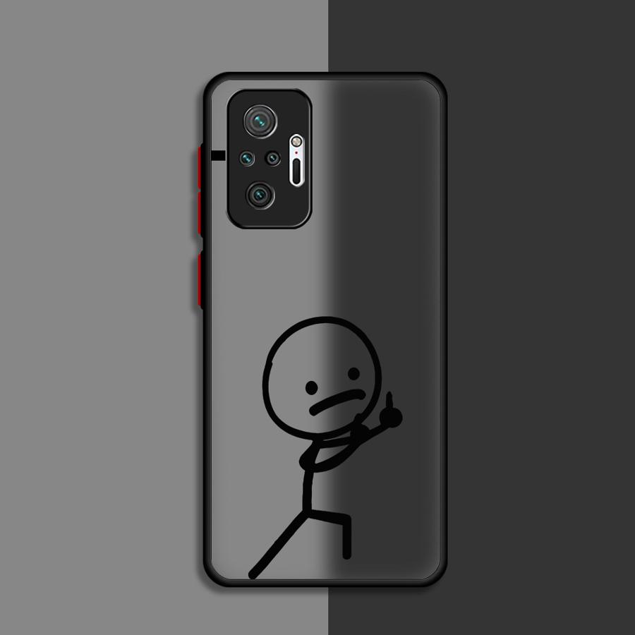 Чехол для Xiaomi Redmi Note 14 13C 10 9S A4 12 13 Pro Plus 11 14C Funda Задняя крышка телефона Интересная анимация