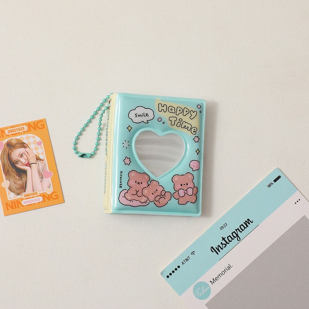 Waterproof Love Heart Photo Album Card Book Hollow Picture Storage Album New Cartoon Photo Album