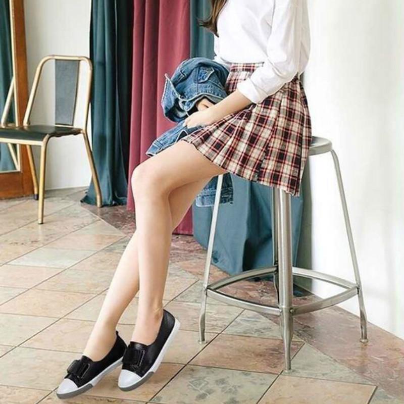 Модные женские лоферы на плоской подошве, женские без шнуровки, белые мокасины из натуральной кожи, повседневная обувь